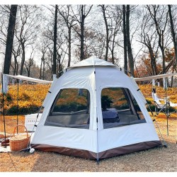 Outdoor family large space hiking tent（户外家庭大空间徒步帐篷）